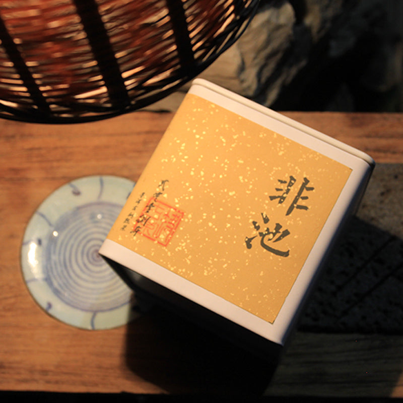 “Longevity tea” Imperial Pu‘er Ripe Tea 110g(非池)