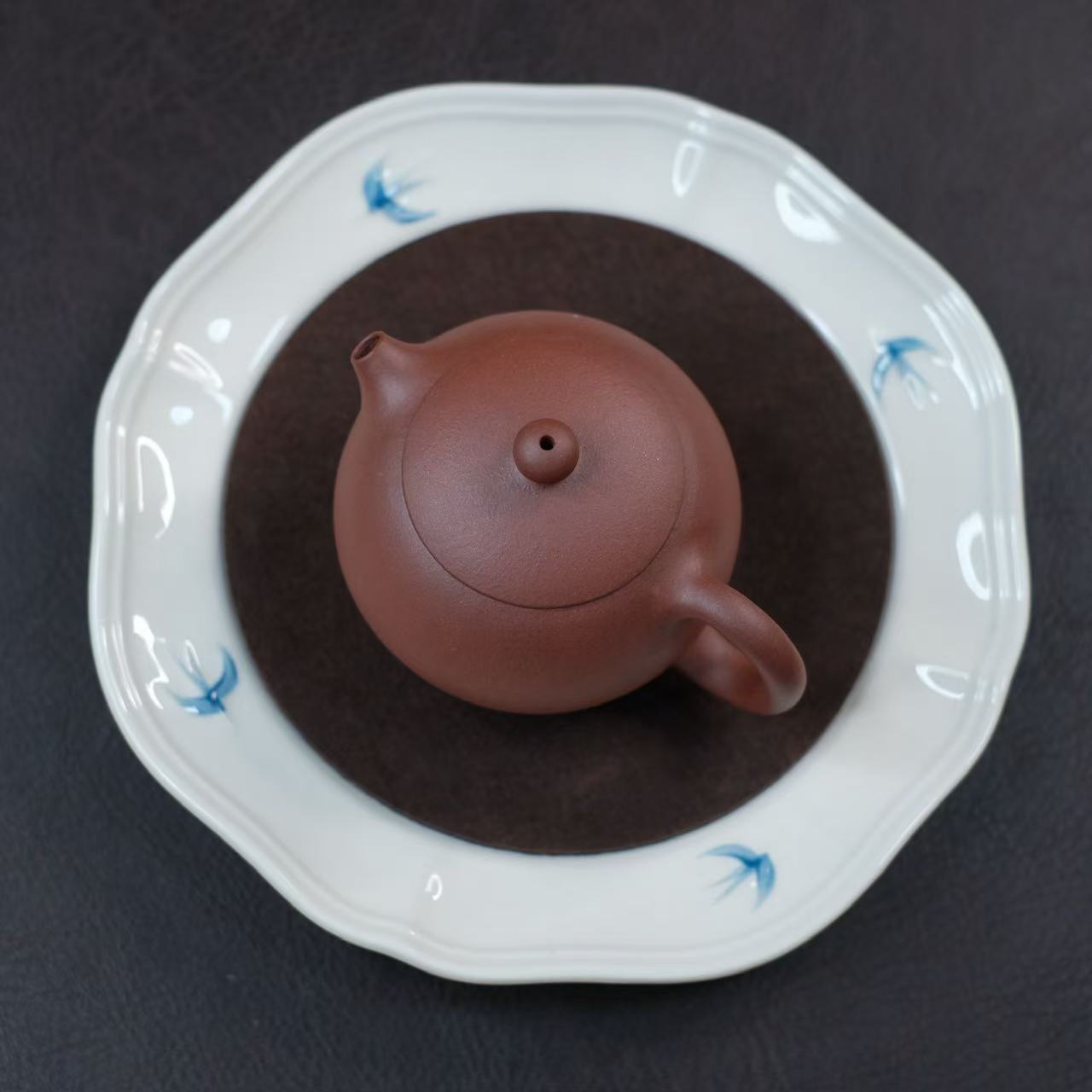 Handmade teapot-Dicaoqing series-Dao ba xishi-150ml