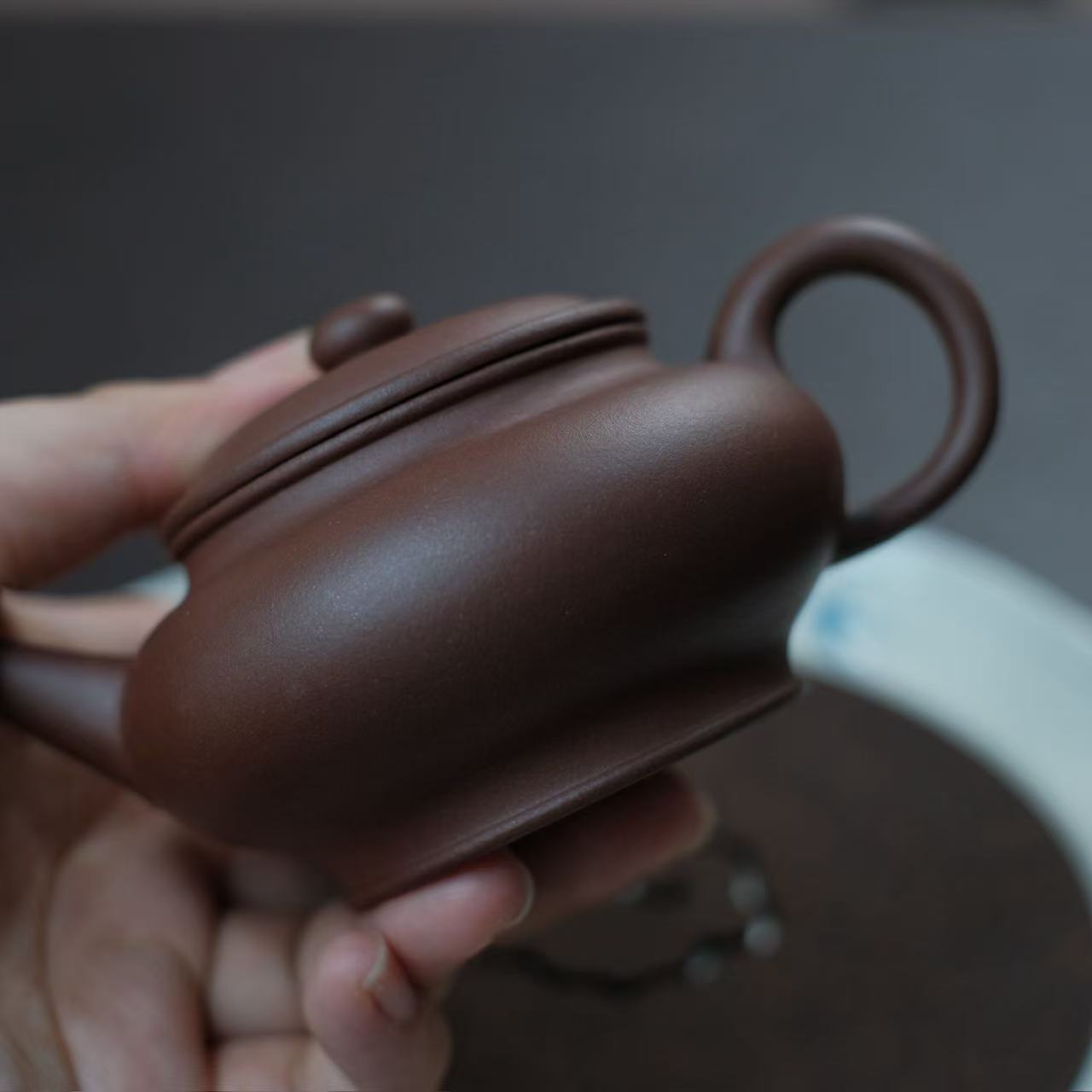Handmade teapot-Dicaoqing series-Shuiping-150ml