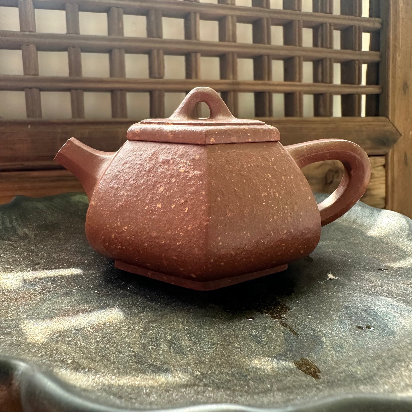 Fully Handcrafted-Hexagonal Teapot (六方壶)