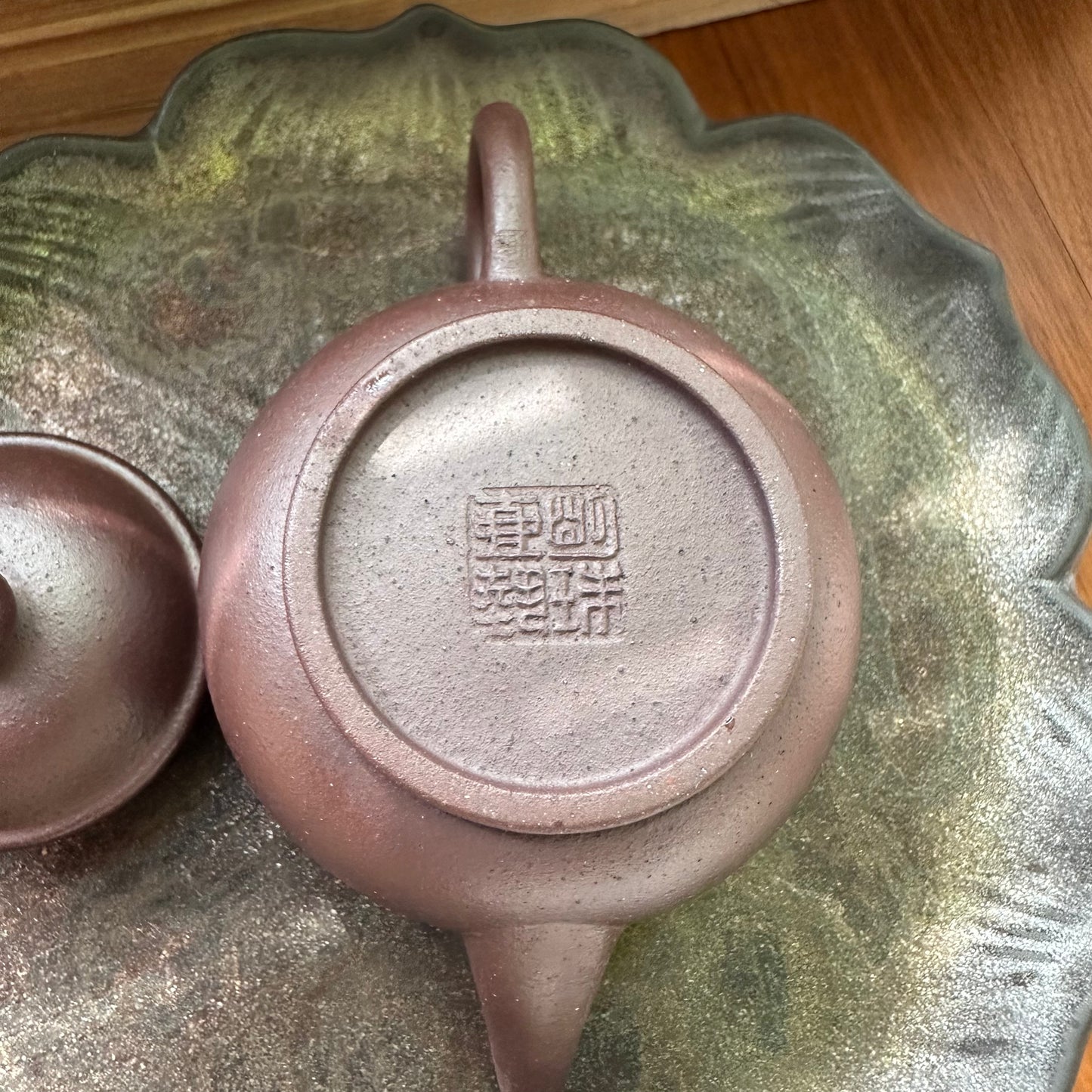 Fully Handcrafted-Horizontal Teapot (水平壶)