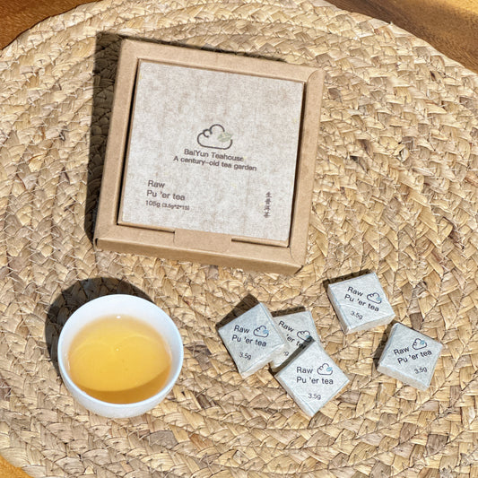 Ancient Tree Raw Pu’er Mini Bricks