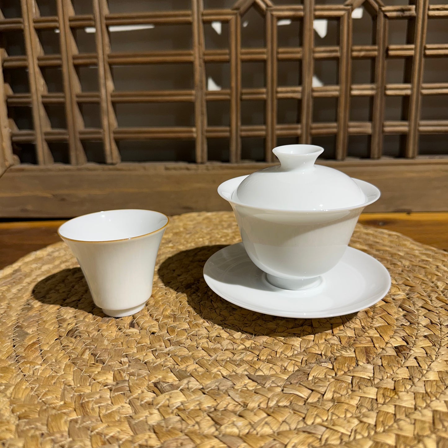 Hand-Thrown Gaiwan / Hand-Thrown Teacup
