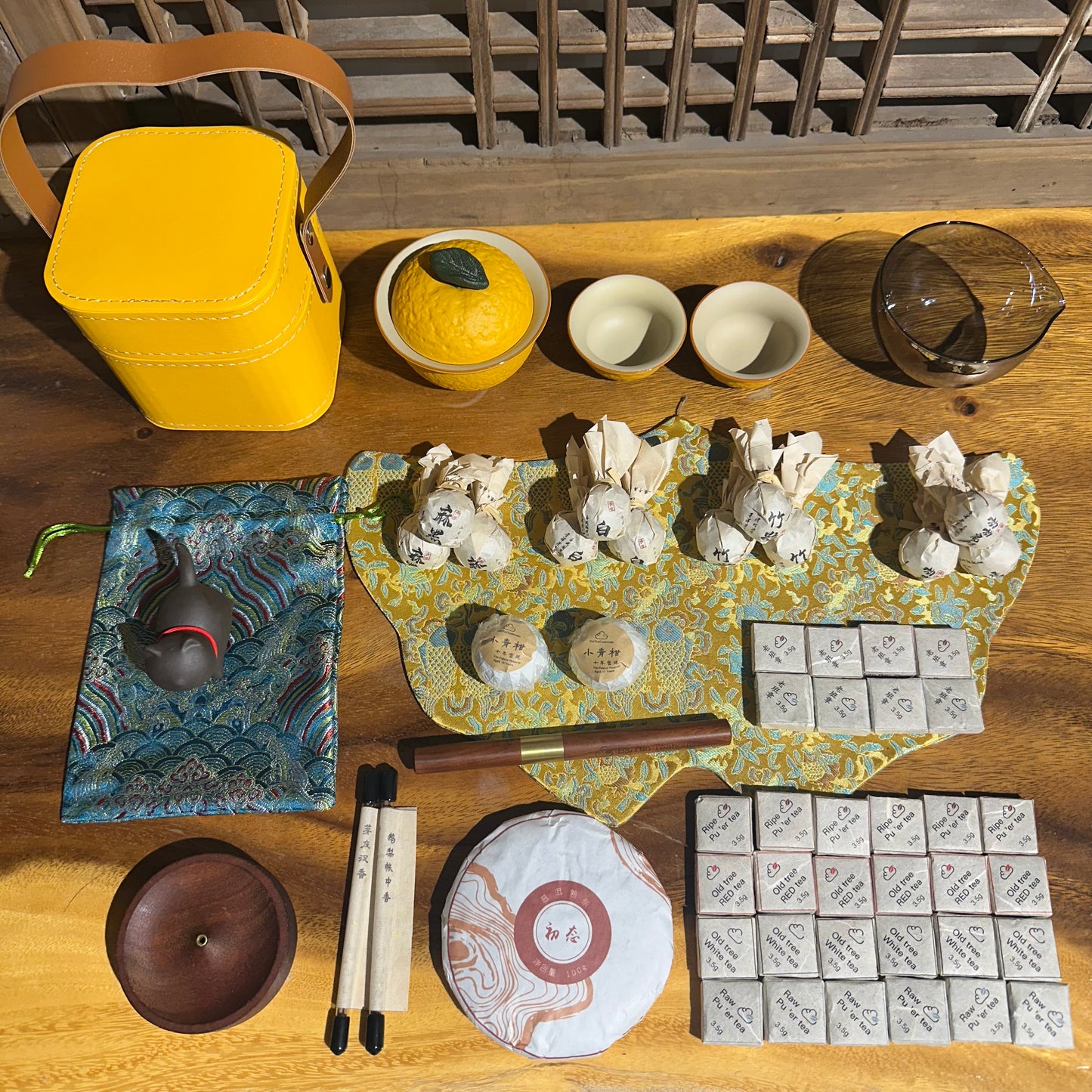 Tea (12 kinds) The Pu’er Master Key gong fu tea sample(Recommended)