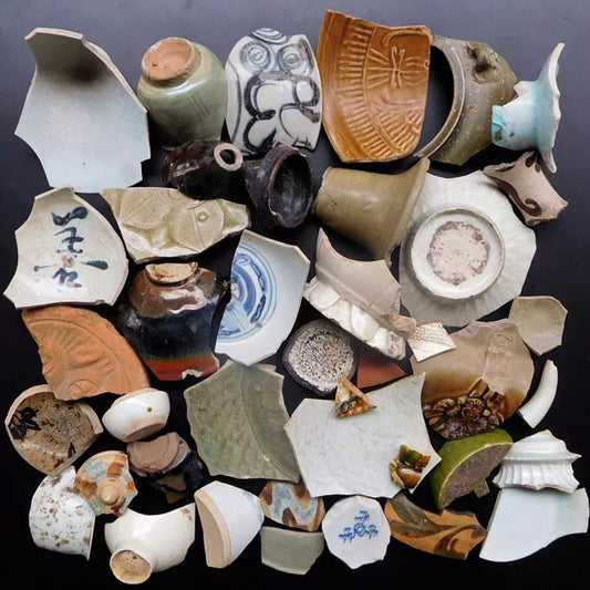 One-of-a-Kind Antique Shard Incense Holder