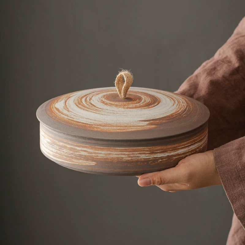 tea storage jar master handmade