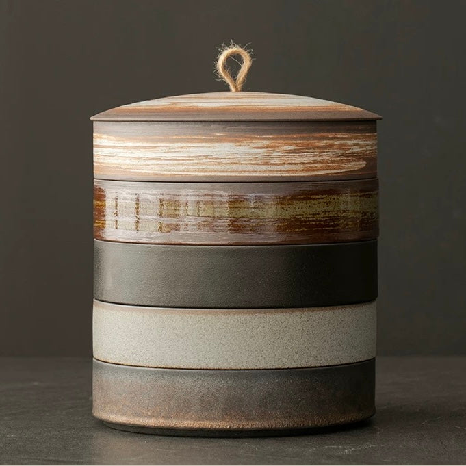 tea storage jar master handmade