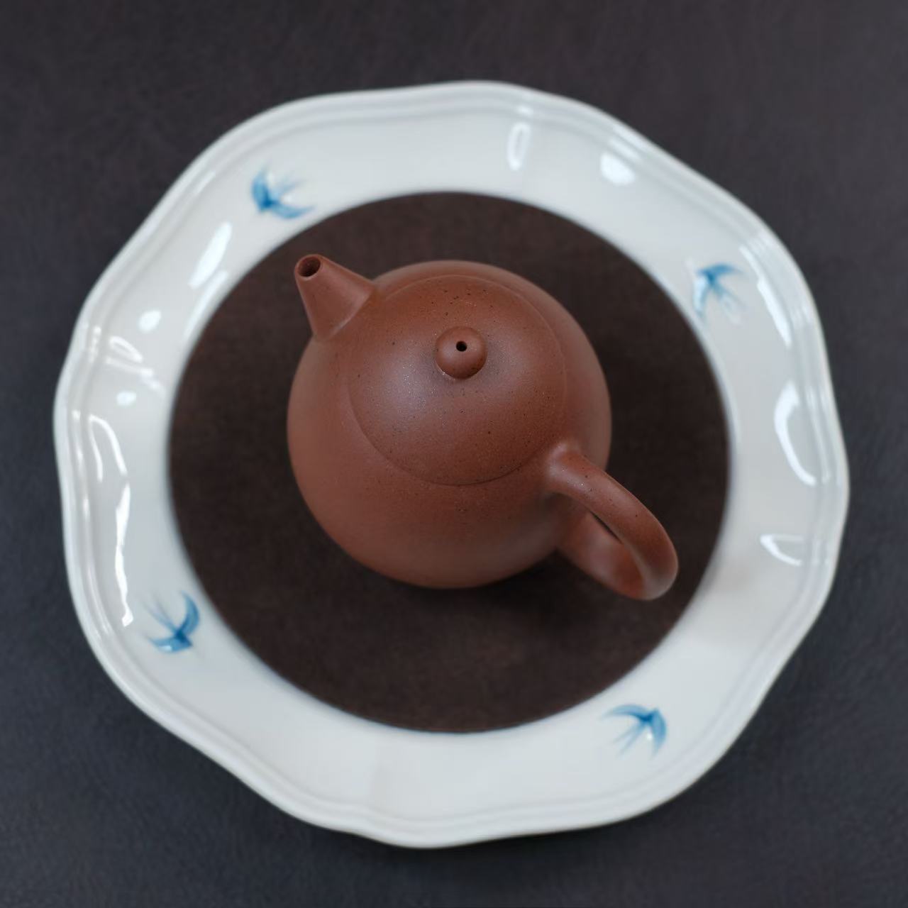Handmade teapot-Zhu ni series-Long dan-190ml