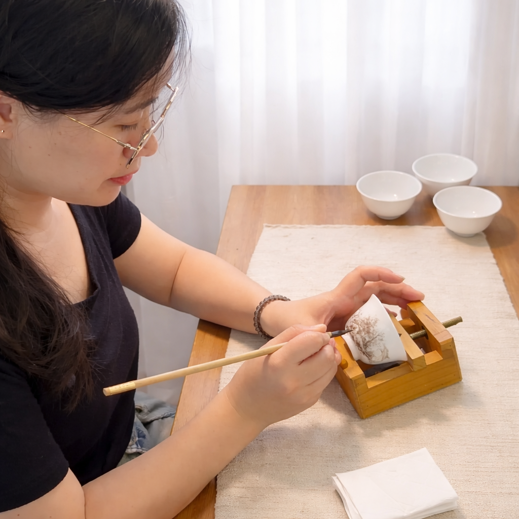 Zheng Ya · Hand-Painted Custom Teaware