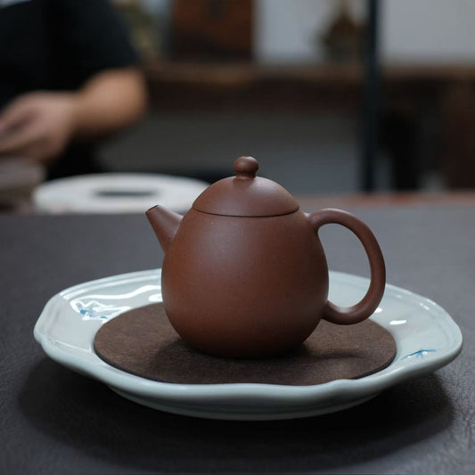 Handmade teapot-Zhu ni series-Long dan-190ml