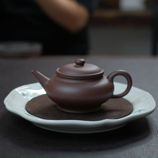 Handmade teapot-Dicaoqing series-Shuiping-150ml