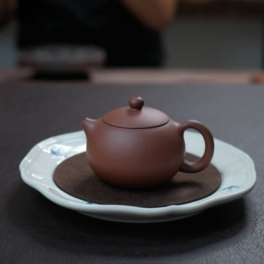 Handmade teapot-Dicaoqing series-Dao ba xishi-150ml