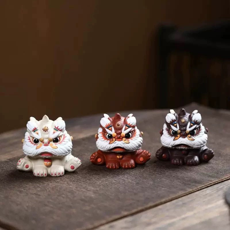 Lion Dance Tea Pet (Have been blessed )