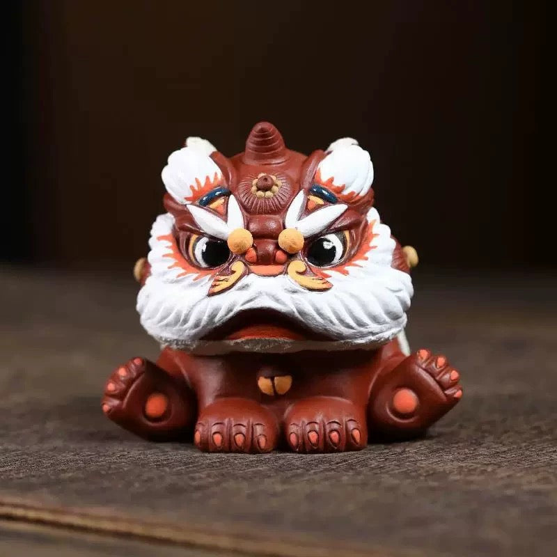 Lion Dance Tea Pet (Have been blessed )