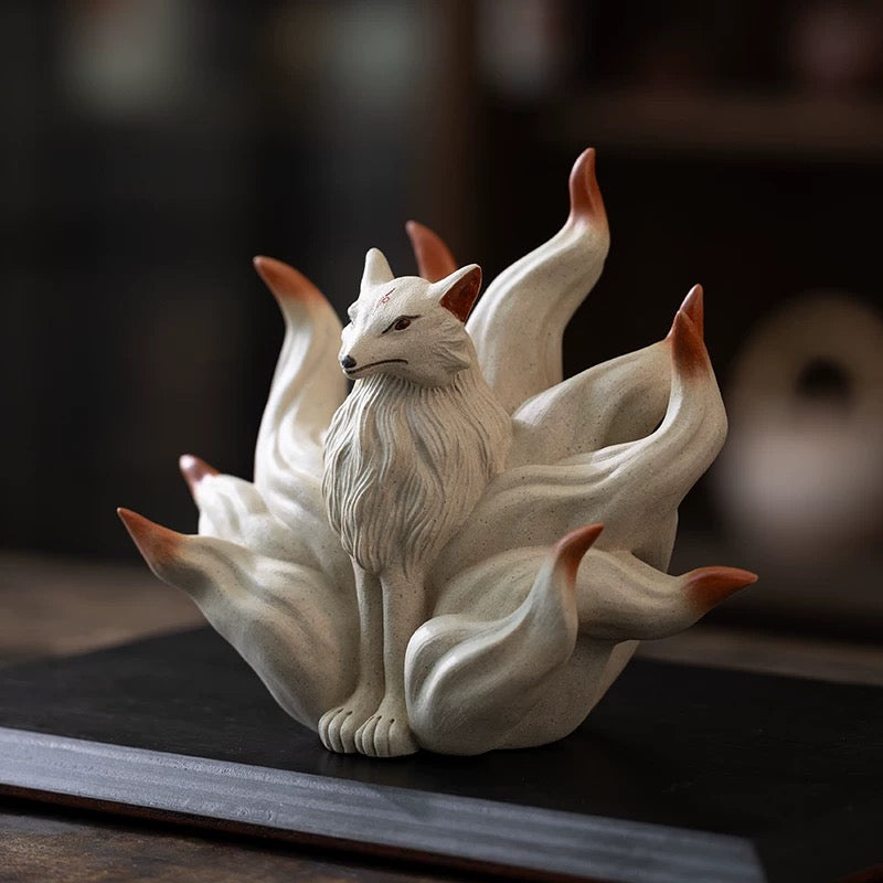 Adult nine-tailed fox Tea Pet (Have been blessed)