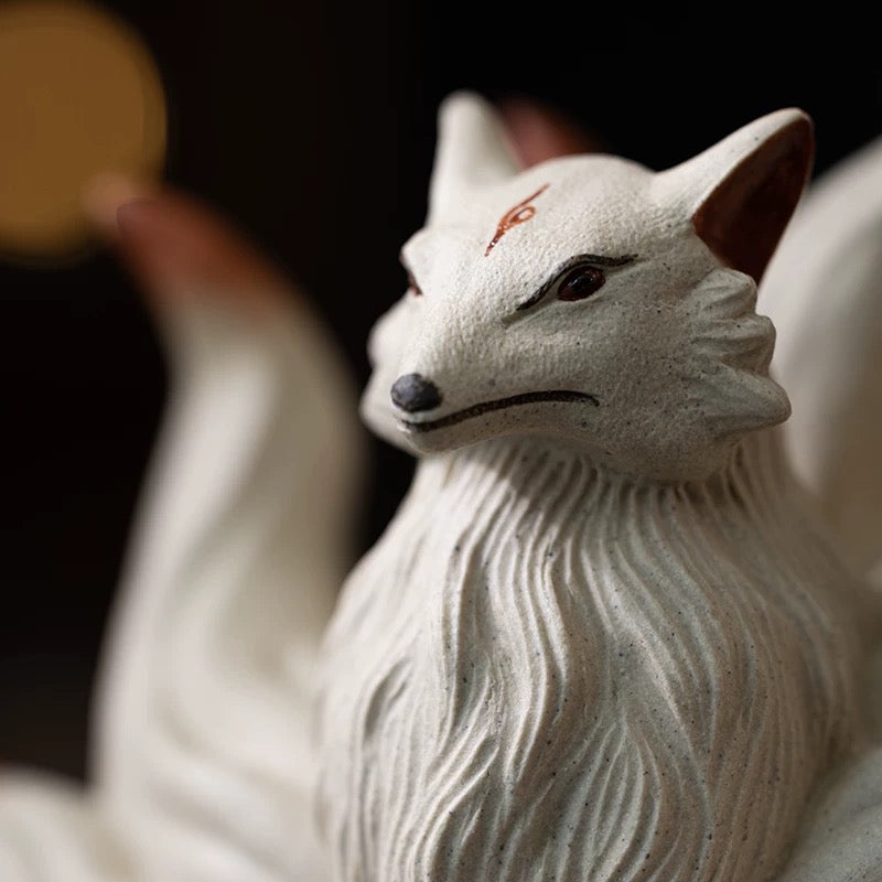 Adult nine-tailed fox Tea Pet (Have been blessed)