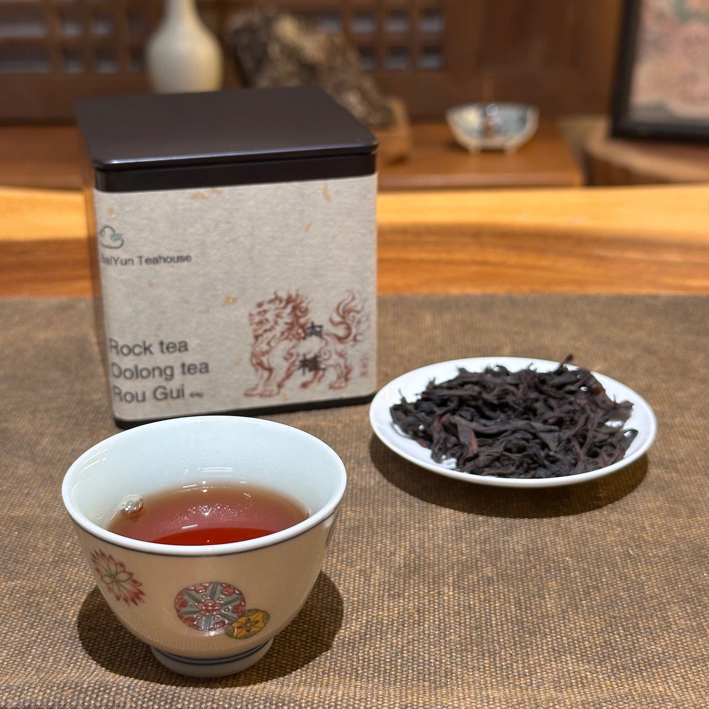 Lion Peak · Rou Gui Wuyi Mountain Rock Tea  64g