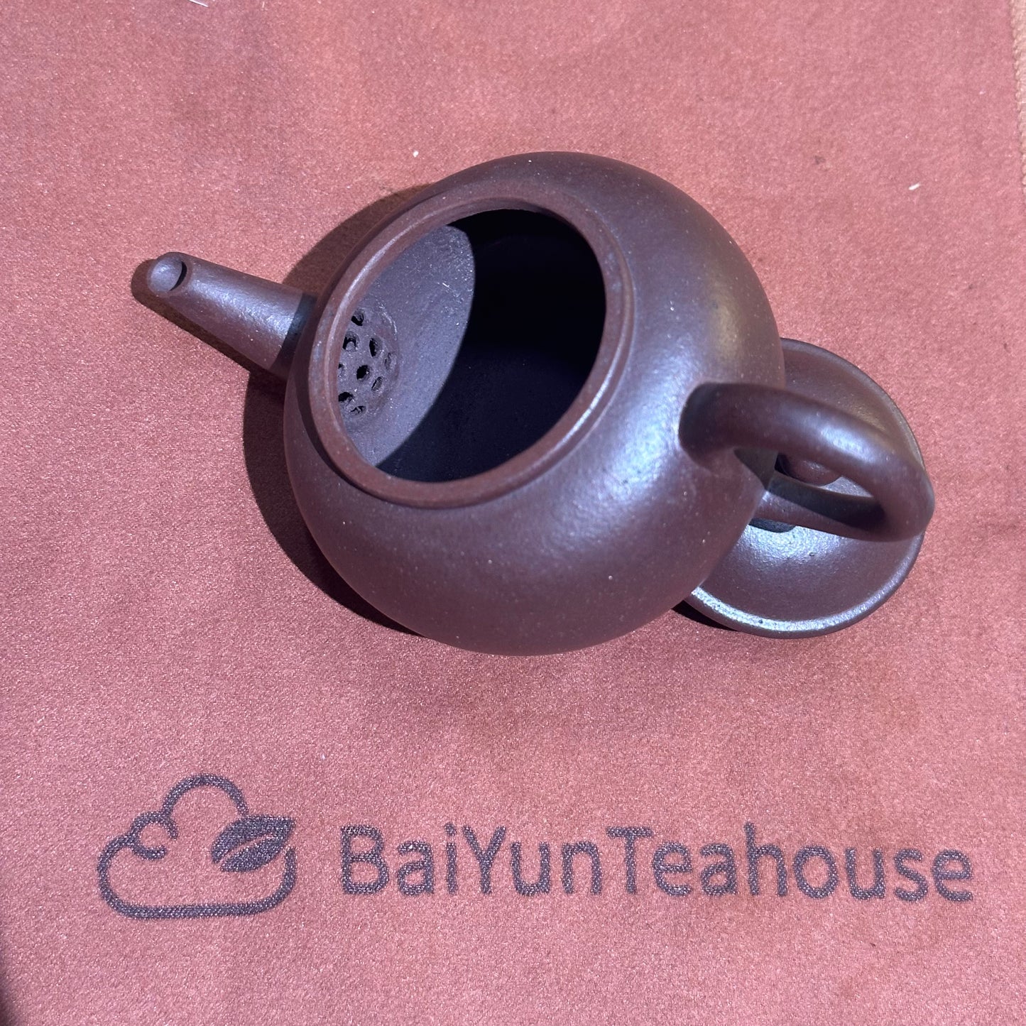 Fully Handcrafted-Horizontal Teapot (水平壶)