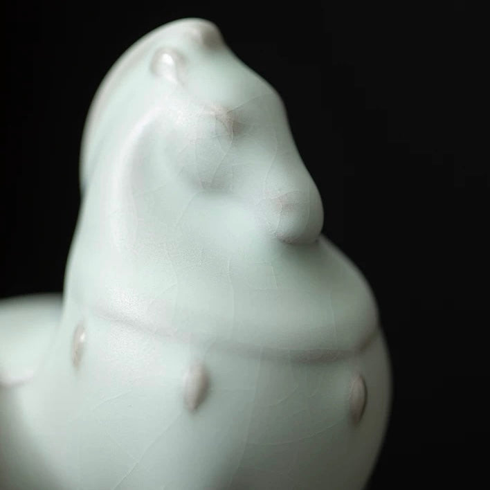 Ru Kiln Horse   tea Pet (Have been blessed)