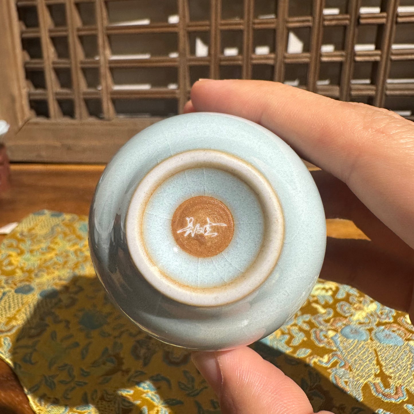 Lao Banzhang Ru Kiln Magnolia Cup 70ml