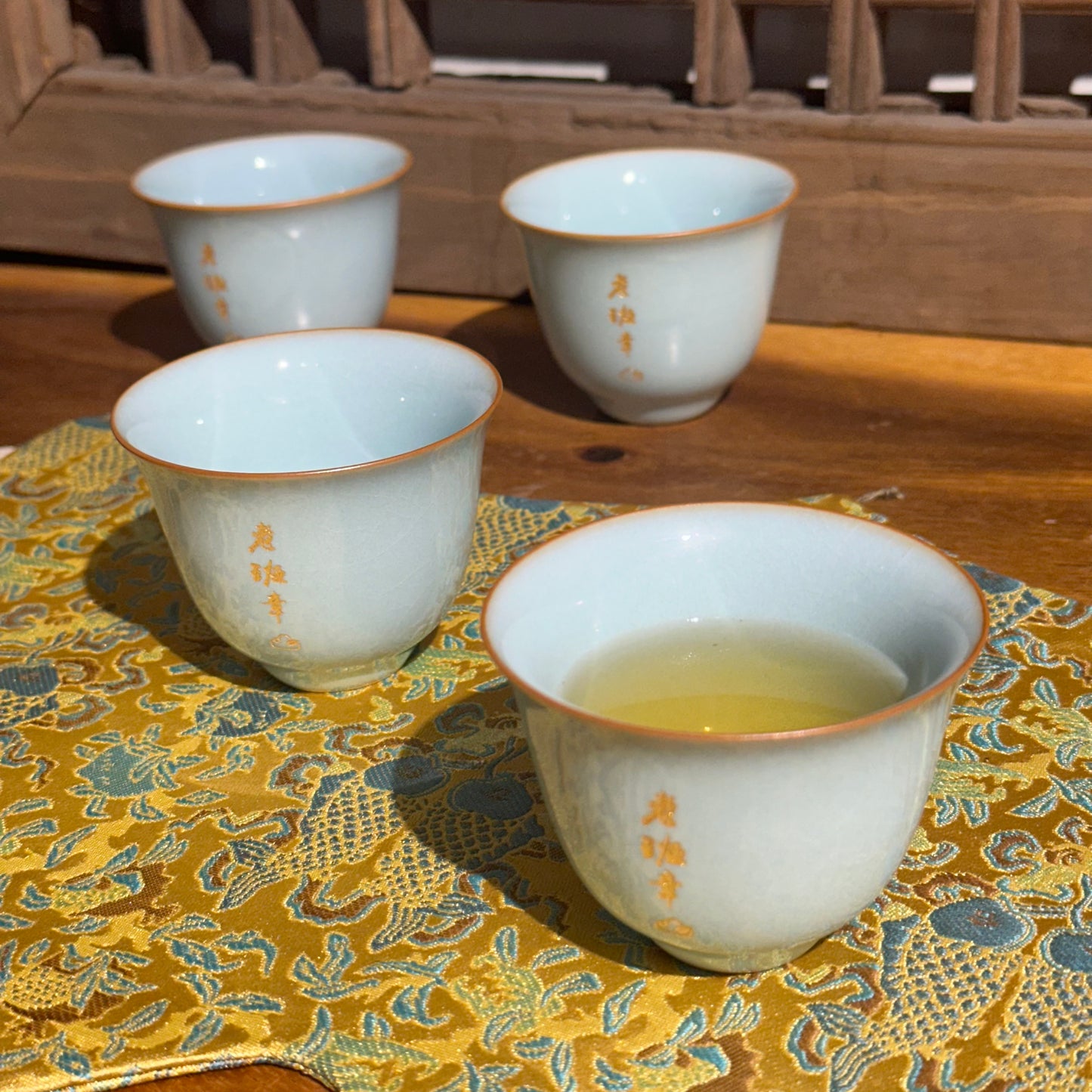 Lao Banzhang Ru Kiln Magnolia Cup 70ml