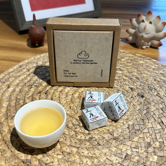 Ancient Tree Raw Pu’er Mini Bricks