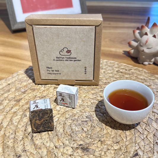 Ancient Tree Ripe Pu’er Mini Bricks
