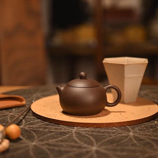 Zisha Teapot · "Xi Shi" Style · 50cc · Pure Handcrafted