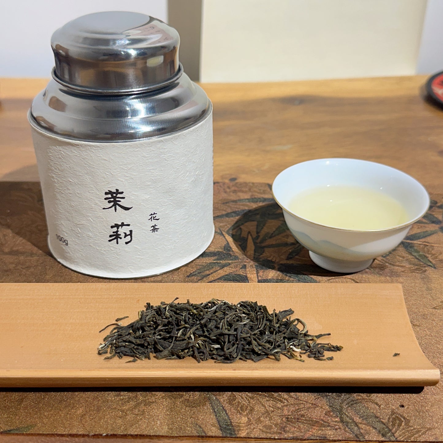 Jasmine Tea – 100g Tin (with Free Scoop)