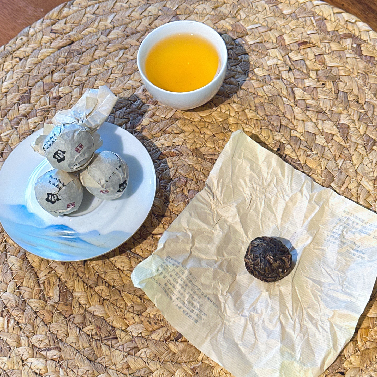 Selected Pu'er tea Sampler