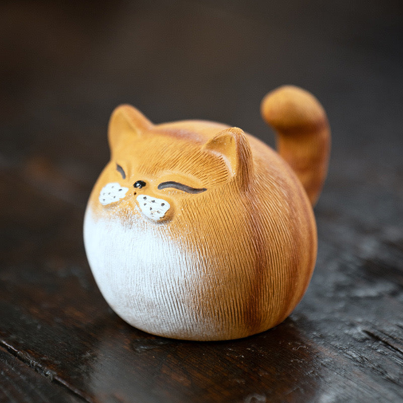 Fat Cat Tea Pet (Have been blessed)