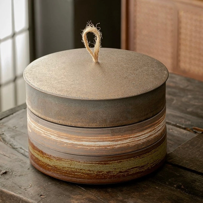 tea storage jar master handmade